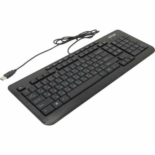 Клавиатура Delux K3100 USB Black 81600₽
