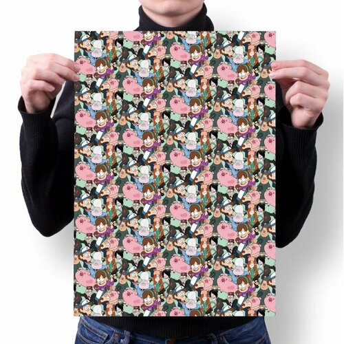 Плакат герои heroes 81 А4 480₽