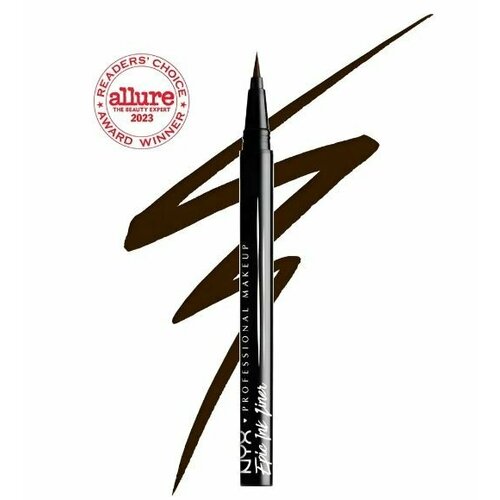 NYX Professional Makeup EPIC INK LINER Водостойкая подводка для глаз 01 BLACK 2499₽