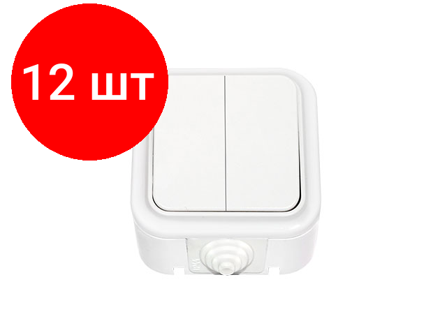 фото Выключатель BYLECTRICA А56-224 Пралеска Аква, 6 А