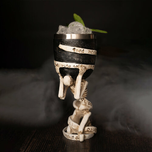 Кубок чаша бокал для вина Череп 200 мл