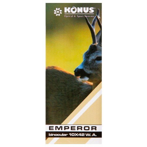 Бинокль Konus Emperor 10x42 WA Green - фото №6