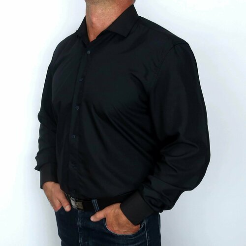 фото Рубашка westcolor, размер 3xl, черный