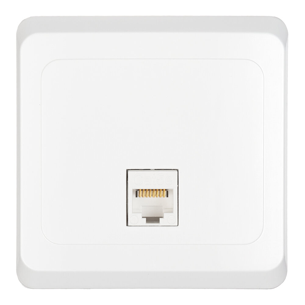Этюд KOMC-001B Розетка компьютерная (RJ45, в сборе, скрытая установка, белая) Schneider Electric - фото №6