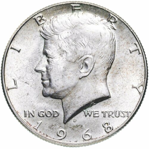 США 50 центов (1/2 доллара монета half dollar