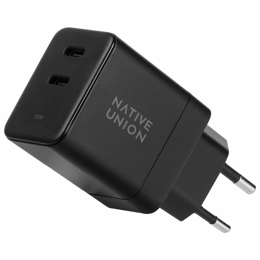 Зарядное устройство Native Union Fast Gan Charger (FAST-PD35-BLK-EU)