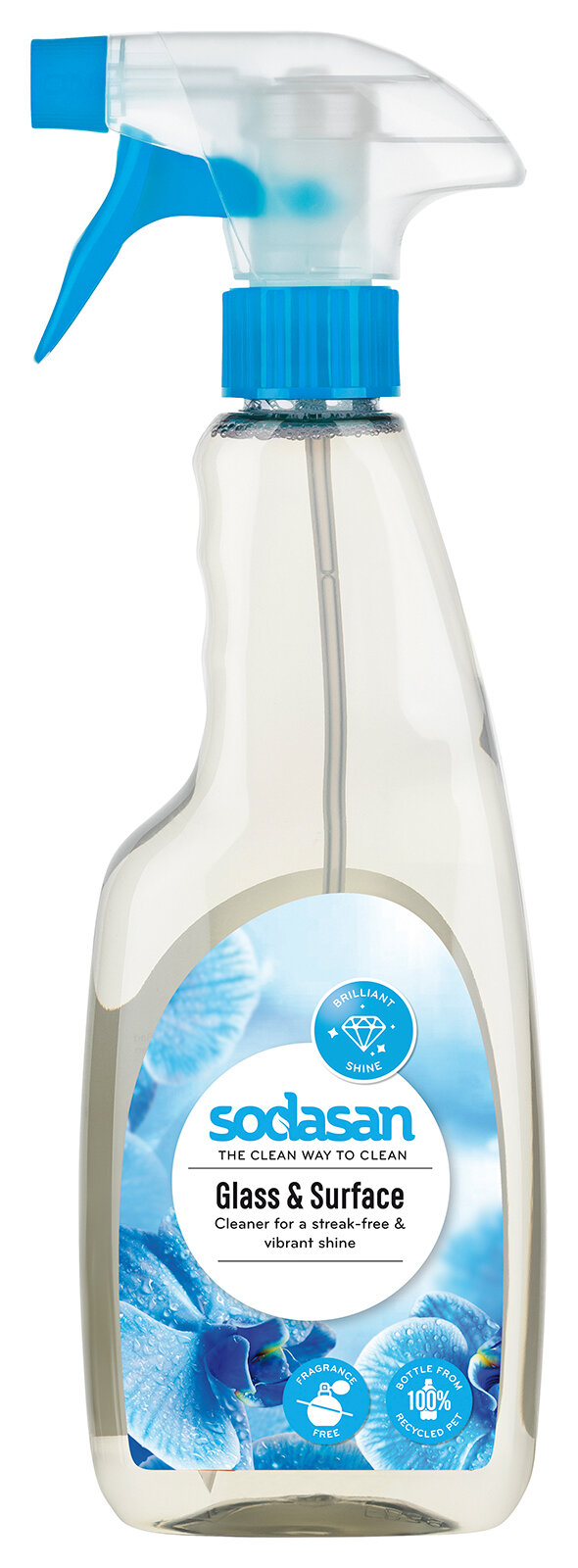 фото Sodasan Экологическое средство для чистки стекол и других поверхностей 500 мл