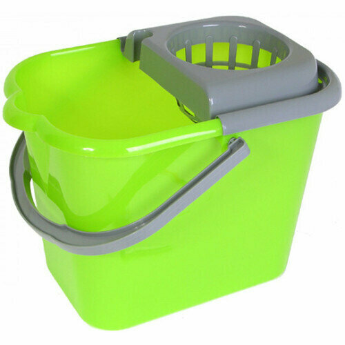 Ведро пластмассовое 16л Прямоугольный с отжимом 949₽