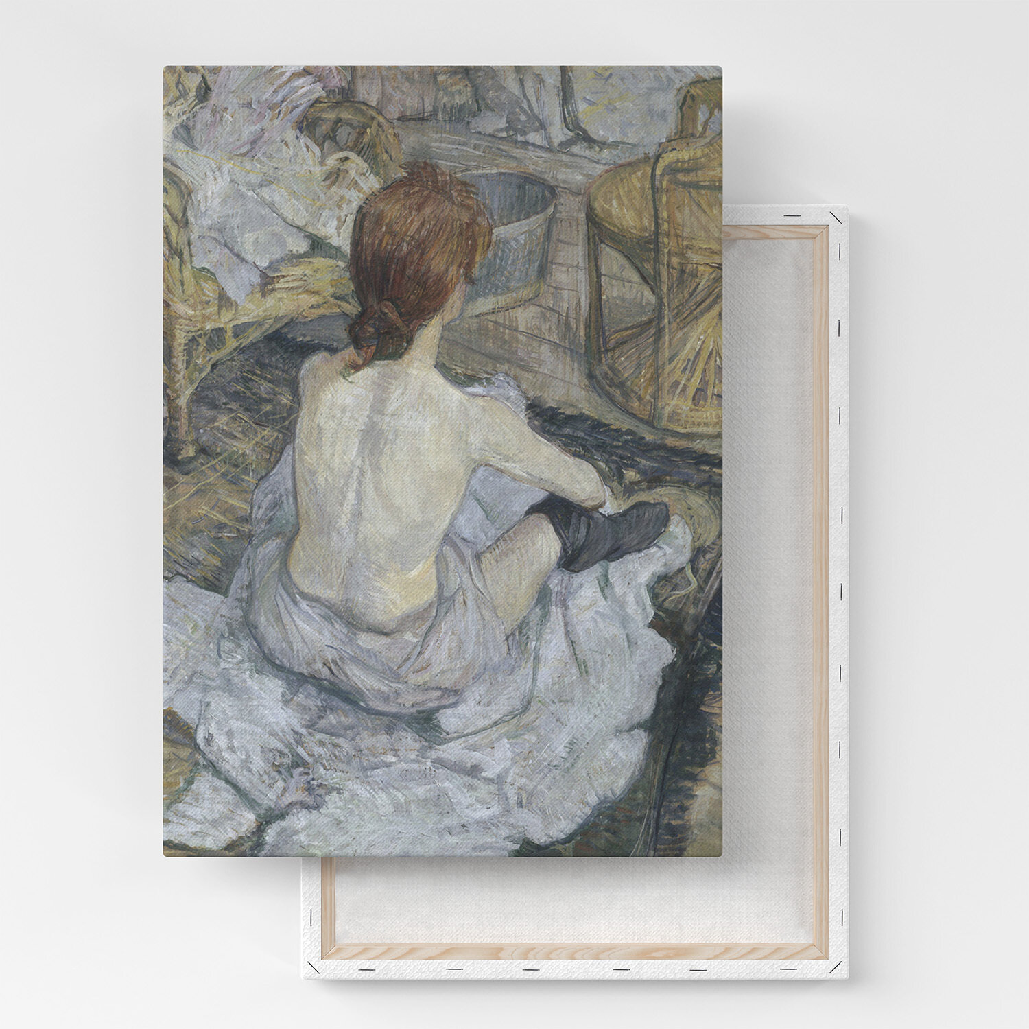 Картина на холсте, репродукция / Henri de Toulouse-Lautrec / Анри де Тулуз-Лотрек / Размер 30 x 40 см