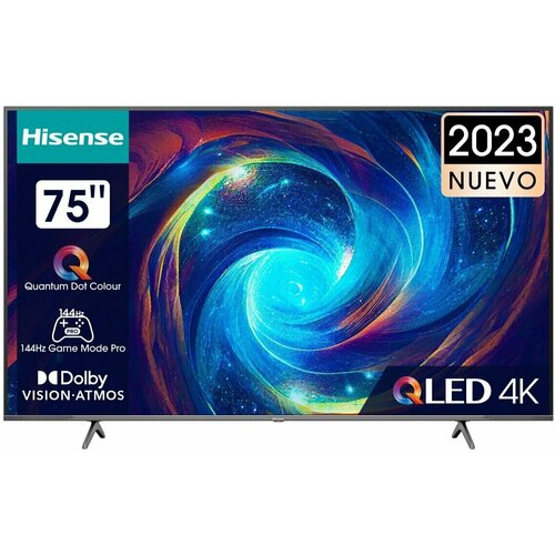 Серый телевизор Hisense модель 75 E7KQ Pro 12030000₽