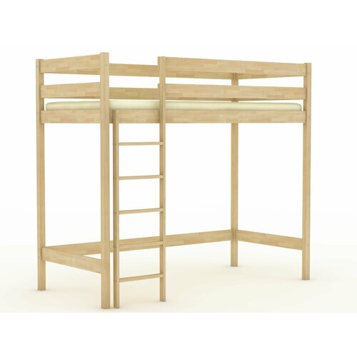 Кровать-чердак Берёзка 23Л без покрытия 90x190 см ORTMEX 24400₽