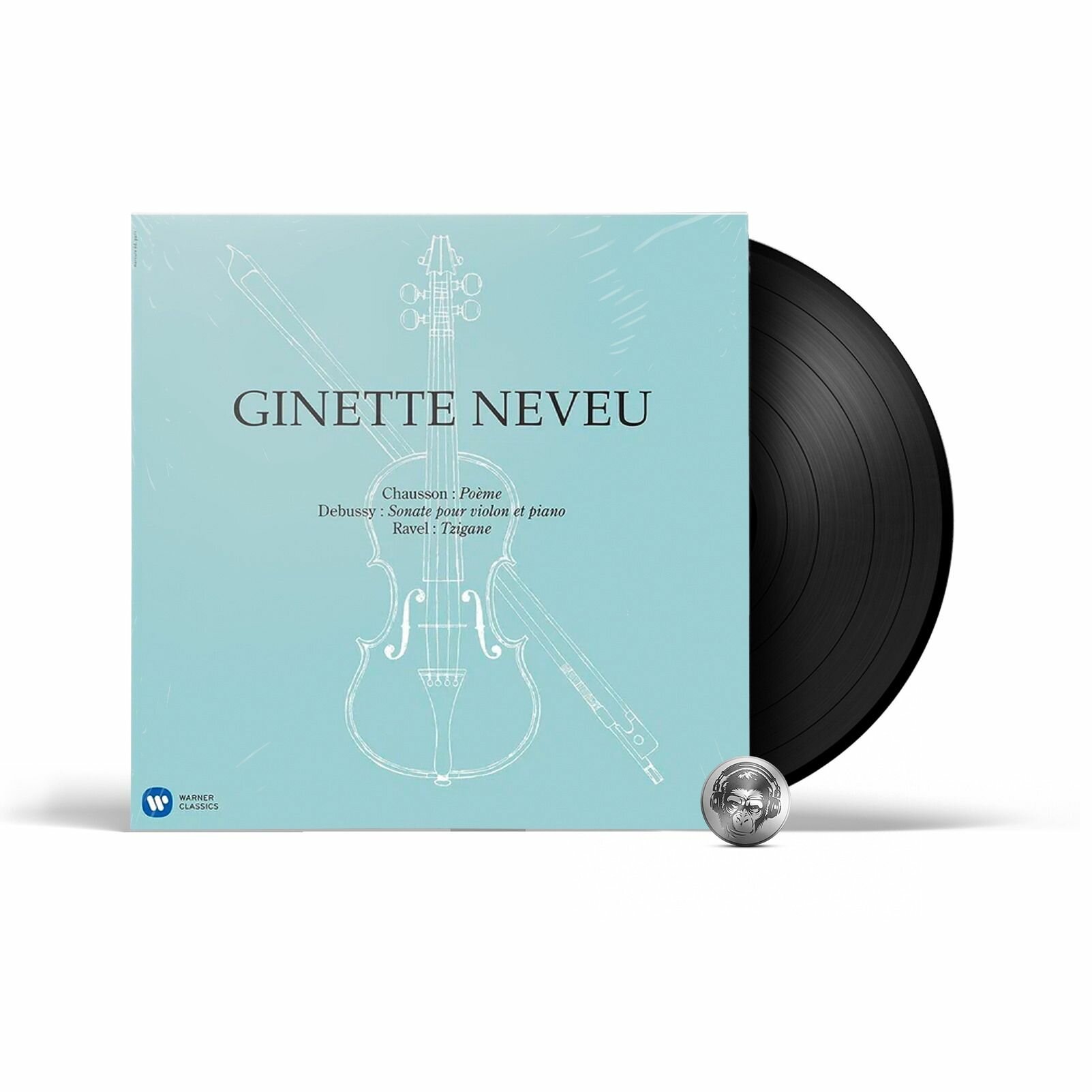 Ginette Neveu Ginette Neveu - Chausson: Poeme, Debussy: Violin Sonata, Ravel: Tzigane (180 Gr) Warner Music Classic - фото №8