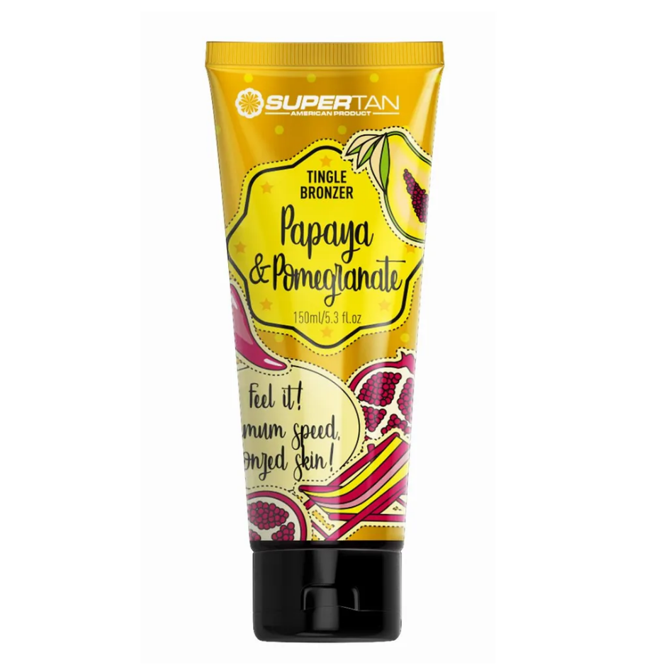 Крем для солярия Supertan Papaya & Pomegranate