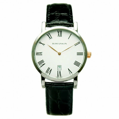 фото Наручные часы romanson, белый