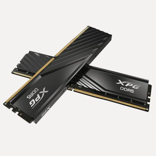 Изображение товара Модуль памяти 32GB DDR5 6000 DIMM XPG Lancer Blade Black AX5U6000C3016G-DTLABBK kit 16*2, 1.35V, CL30-40-40