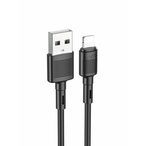 Кабель USB to Lightning 2.4A для Apple датаабель для зарядки телефона usb lightning ip для смартфона apple hoco x83 victory провод 1 метр 2 4a белый