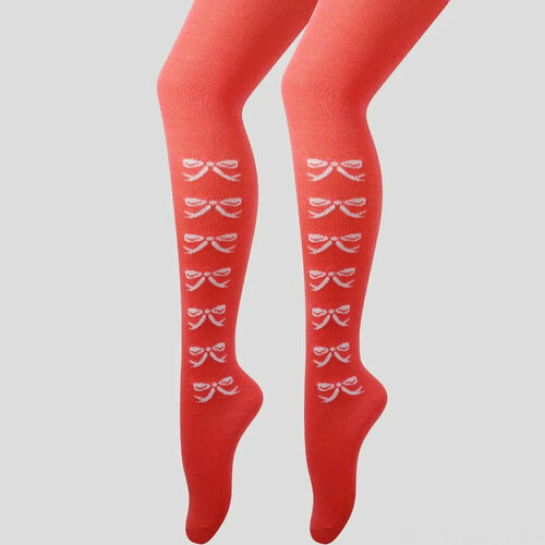 Колготки PARA socks, размер 110/116, коралловый