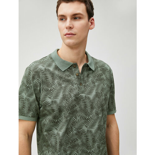 фото Поло koton, размер m, хаки