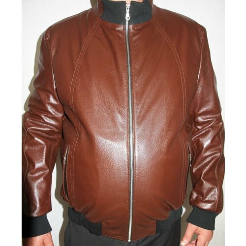 фото Бомбер , размер 50, коричневый ип паршков е.в.