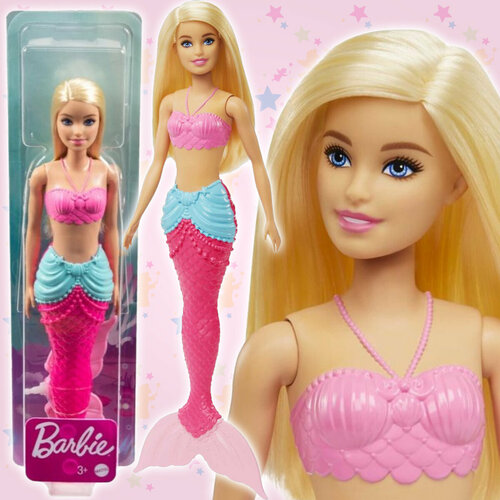 Кукла Барби Русалочка, блондинка, серия Подводное царство куклы русалки barbie dreamtopia fxt08