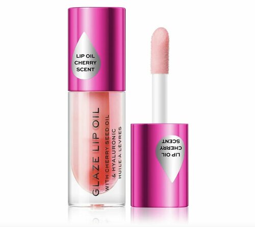 Revolution масло для губ Glaze Oil Lip Oil в оттенке Glam Pink 4.6ml