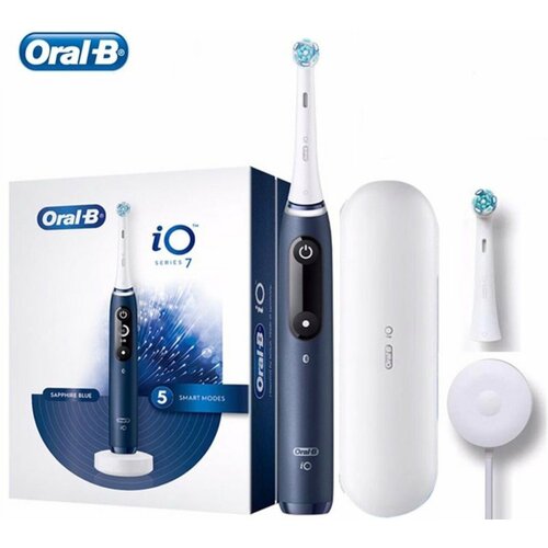 Электрическая зубная щетка Oral-B iO 7 sapphire blue 1900000₽