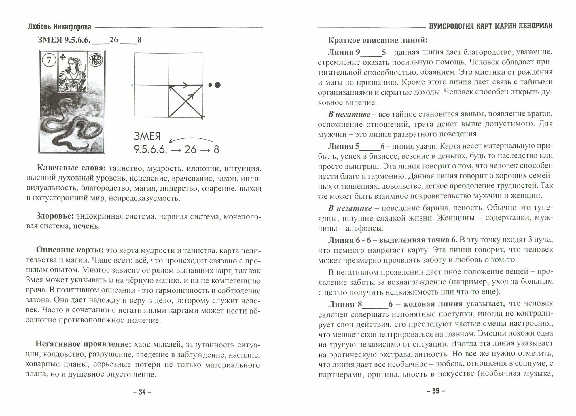 Нумерология карт Марии Ленорман. Авторский курс - фото №3