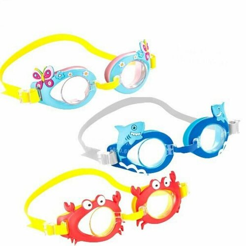 фото Плавательные очки радость от 3-8 лет в ассорт. intex