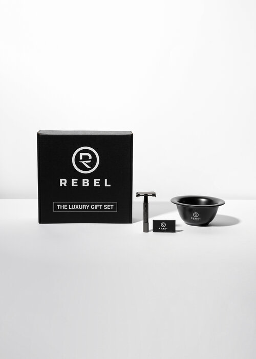 REBEL BARBER подарочный набор Compact Midnight Black