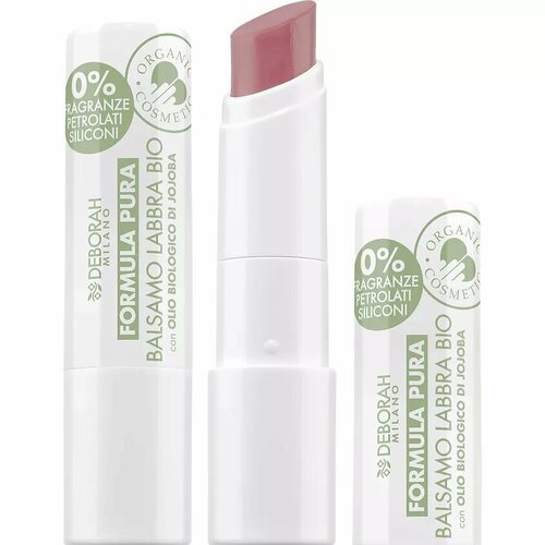 Помада-бальзам для губ , Deborah Milano, Formula Pura Lip Balm, тон: 08 Серо-коричневый, 3,75г