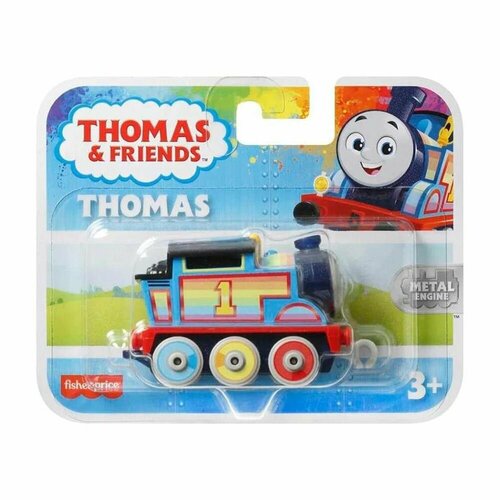HHN54 Паровозик Thomas & Friends металлический герои мультфильмов Томас и его друзья Thomas паровозик моторизированный thomas