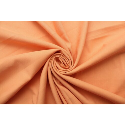 Ткань Лён костюмный стрейч Giorgio Armani коричневато-абрикосовый , ш132см, 0,5 м