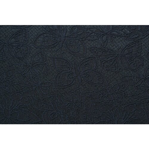 Ткань Жаккард тёмно-синий, ш158см, 0,5 м