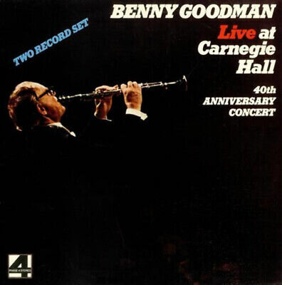 Benny Goodman-Live at Carnegie Hall 40th Anniversary Сoncert < 1978 Decca CD USA (Компакт-диск 2шт) AAD