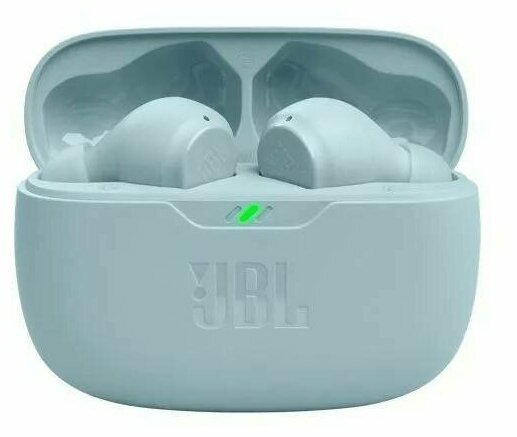 Беспроводные наушники JBL Wave Beam Global, USB Type-C, мятный