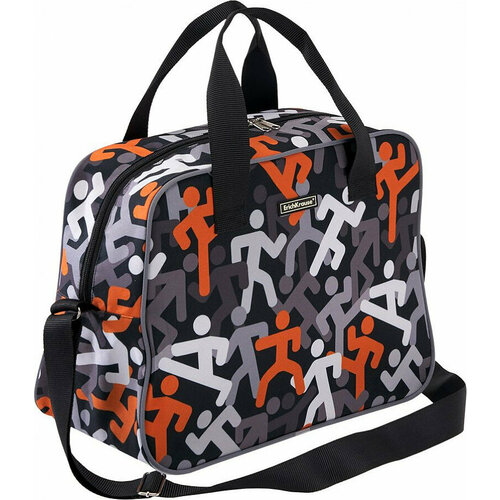 фото Сумка erichkrause, 21 л38 см, ручная кладь, черный