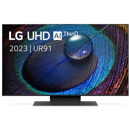 Телевизор LG 43UR91006LA 43 черный 5399900₽