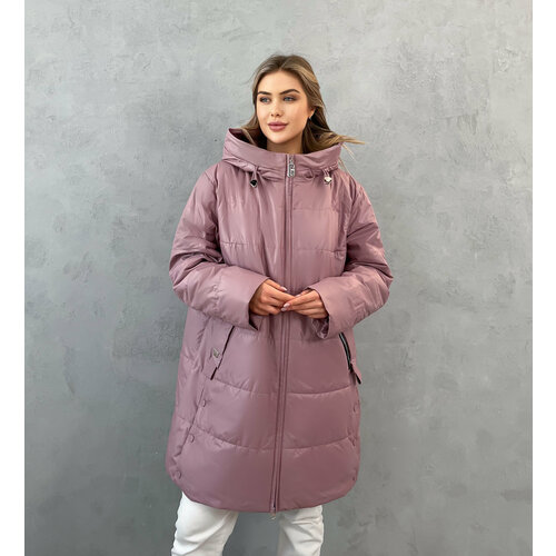 фото Куртка , размер 68(68-70), розовый нет бренда