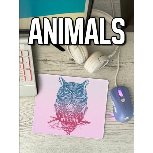 Коврик для мыши Животные Сова 544₽