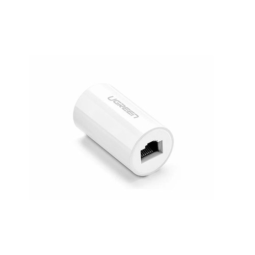 Адаптер-удлинитель Ugreen NW116 RJ45 Ethernet Connector White 20391 montions rj45 connector cat5e cat6a pass through connector network unshielded 8p8c modular plug for ethernet cables