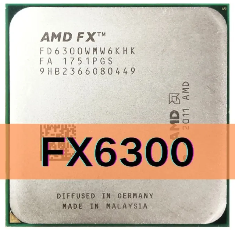 Процессор AMD FX-6300 AM3+, 6 x 3500 МГц, OEM