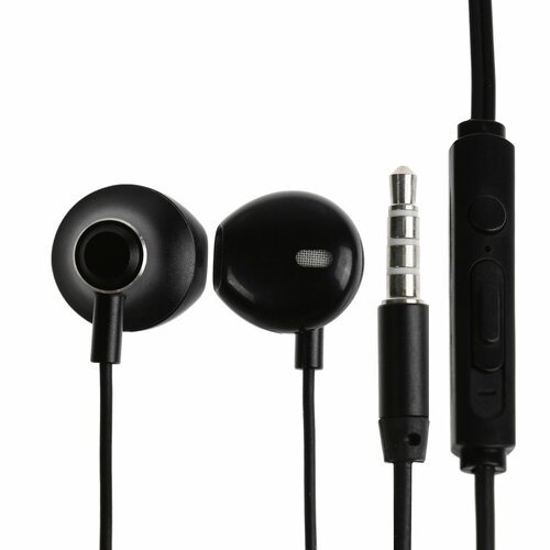 Наушники BYZ S873 проводные вкладыши 35 мм 12 м чёрные 490₽