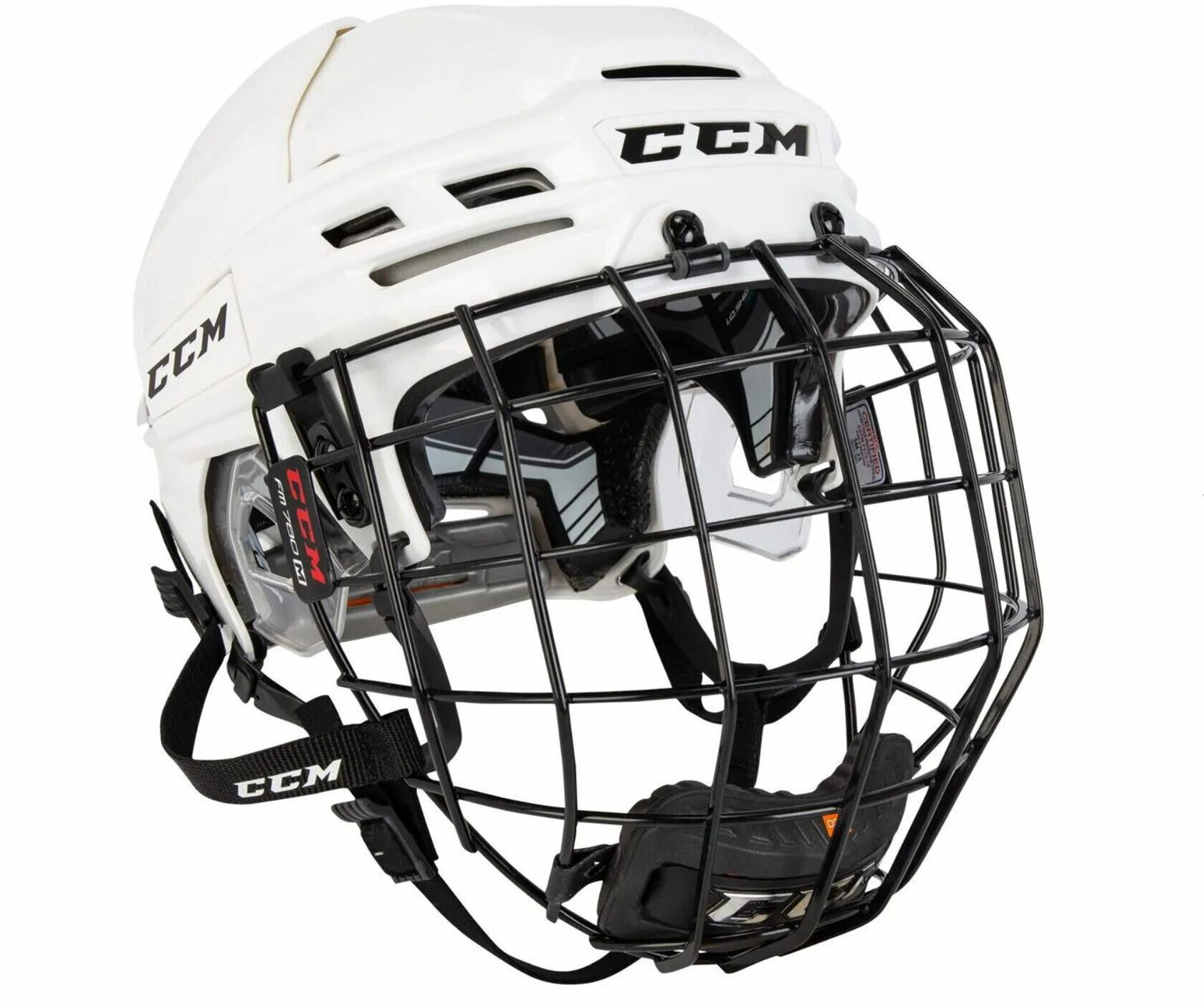 Шлем хоккейный CCM Tacks 910 SR (M / белый)