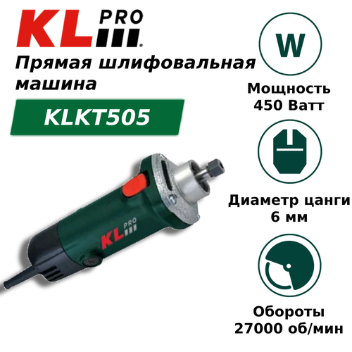 Шлифовальная машина KLPRO KLKT505 шлифовальная машина klpro klat18bs 20