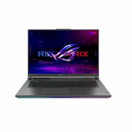 Ноутбук ASUS ROG Strix Scar 18 G814JVR-N6010 IPS 2K (2560x1600) 90NR0IF6-M000C0 Черный 18 Intel Core i9-14900HX, 16ГБ DDR5, 1ТБ SSD, GeForce RTX 4060 8ГБ, Без ОС