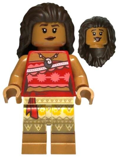 Минифигурка Лего Lego dis088 Moana - Minifigure