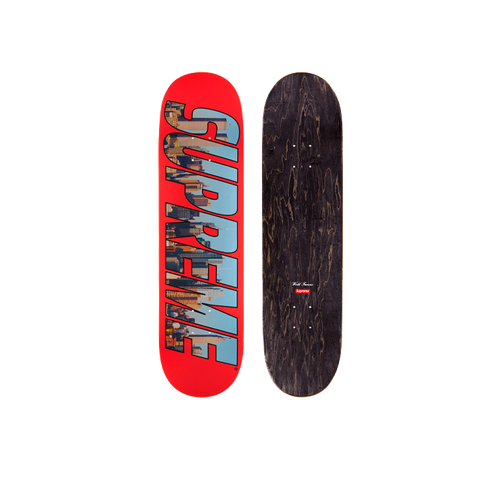 Supreme Gotham Skateboard Deck Red supreme gotham skateboard deck white