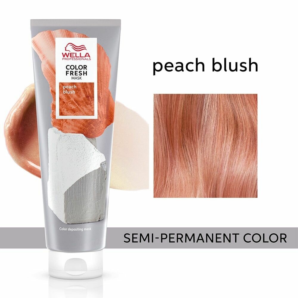 Wella Color Fresh Peach Blush - Оттеночная маска 150 мл