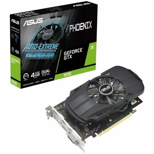 Видеокарта Asus GeForce GTX 1630 PHOENIX 4G 1676500₽