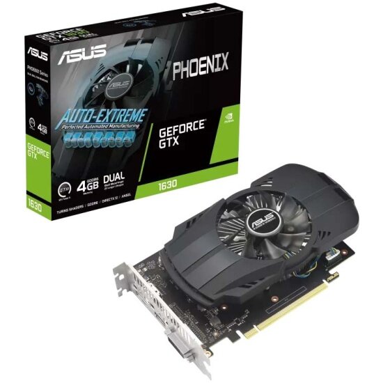 Видеокарта ASUS GeForce GTX 1630 PHOENIX 4G